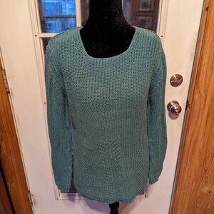 Sweater Kelly Scott blue/green size small